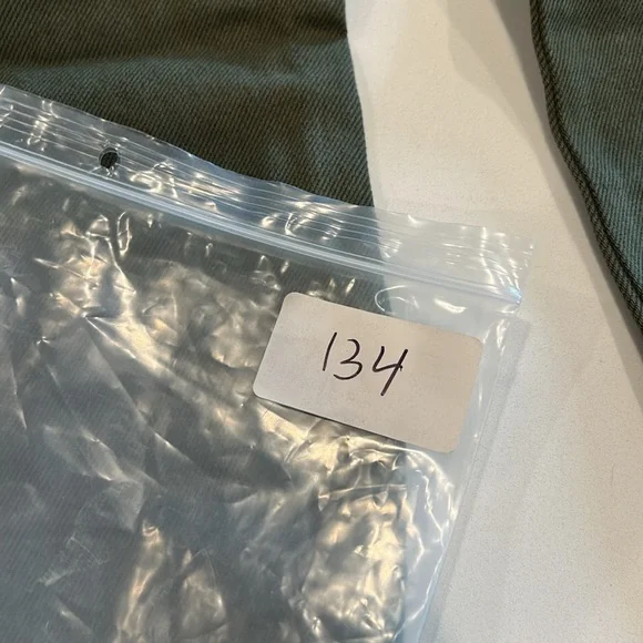 REFORMATION Women's Marine Jean Size 27 In Wash Army - Picture 14 of 14